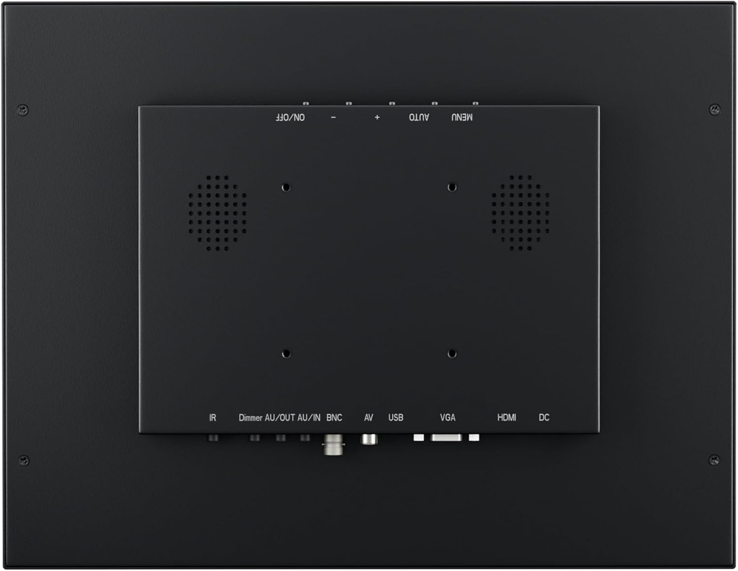 Beetronics 15-Inch Full HD IPS Monitor - Professional Industrial-Grade Display | HDMI, VGA, BNC, RCA Inputs | Durable Metal Housing, Matte Screen, 4:3 Aspect Ratio, Wide Viewing Angle - 15VG7M