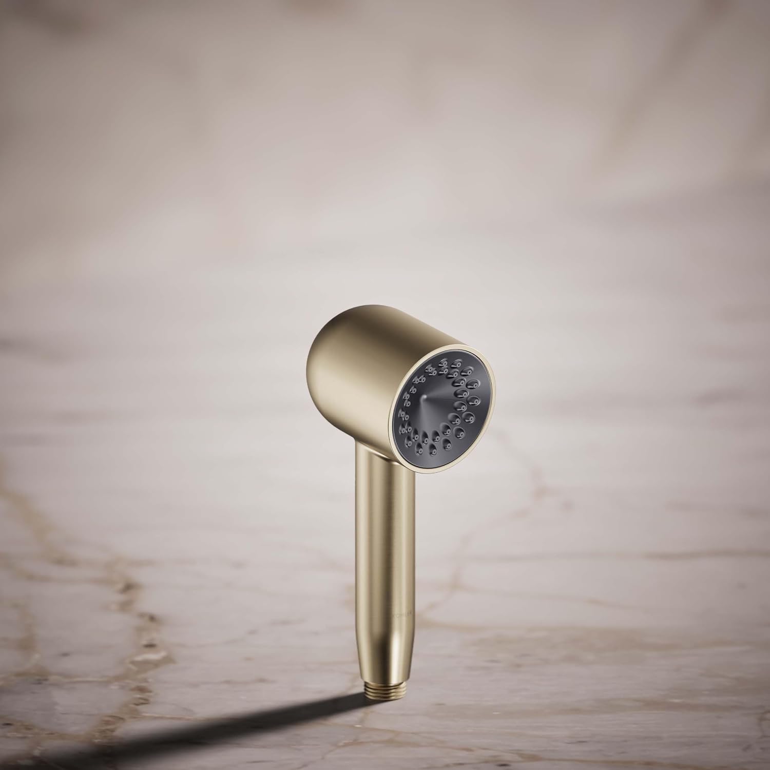 KOHLER 26286-BV Statement Single-Function HAND SHOWER, Maximum Spray Performance with an Easy-to-clean Surface, Vibrant Brushed Bronze, 2.5 GPM