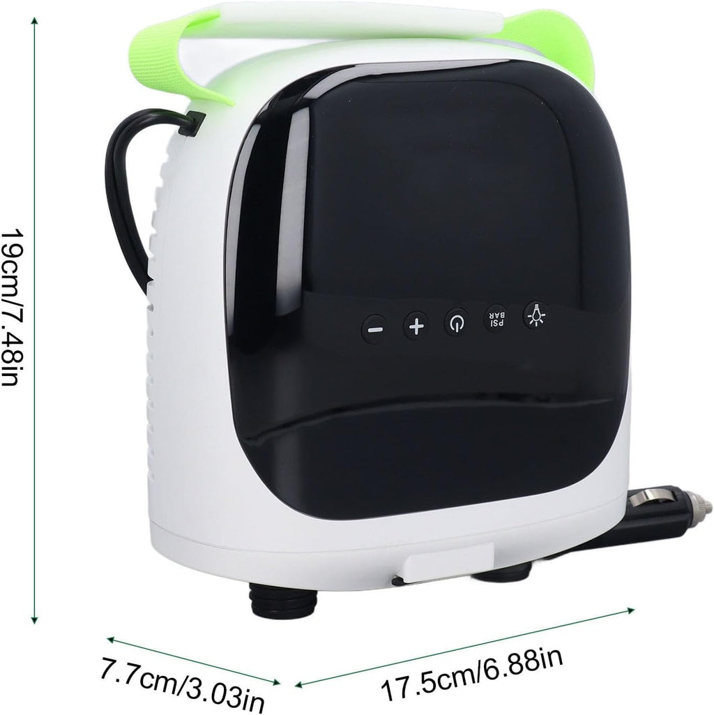 Gavigain Rechargeable Paddle Board Pump Electric Air Pump Portable Inflation Pump for Kayak Support 12V Car Charging