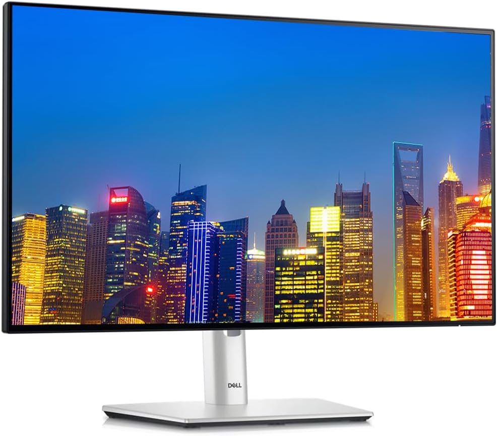 Dell U2723QE 27-inch 2160P 4K UHD 60Hz 5ms Monitor, 2-Pack Low Blue Light, Full Dock, Daisy Chain, IPS, HDMI, DisplayPort, USB Hub, USB-C, Ethernet and Desk Mount Dual Monitor Stand (Renewed)