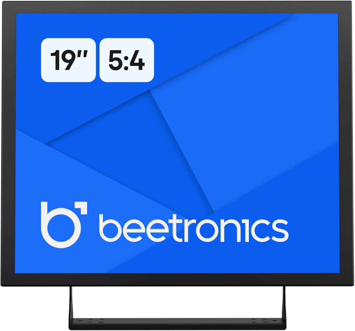 Beetronics 19-Inch Full HD IPS Monitor - Professional Industrial-Grade Display | HDMI, VGA, BNC, RCA Inputs | Durable Metal Housing, Matte Screen, 5:4 Aspect Ratio, Wide Viewing Angle - 19VG7M