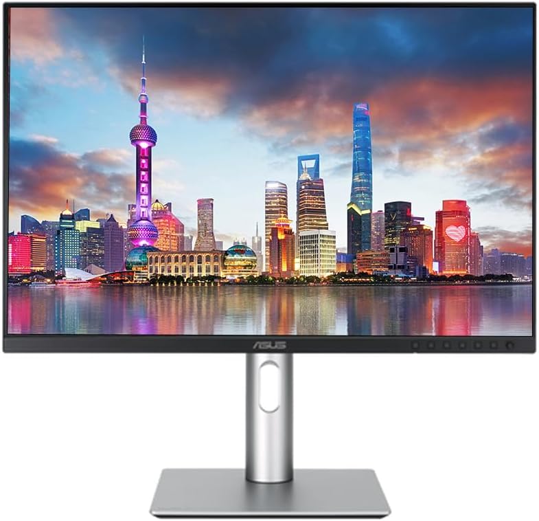 Asus ProArt PA248CRV 24-inch 1920 x 1200 WUXGA Professional Monitor, 2-Pack Bundle with USB-C 96W PD, Daisy Chain DisplayPort, HDMI, USB Hub, Integrated Speakers and Desk Mount Dual Monitor Stand