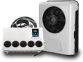 12v Truck air conditioner 8000BTU 12V dc air conditioning 12 Volt Electric split parking ac unit for semi truck Camper Van Automotive Bus Motorhome RV Boat Trailer
