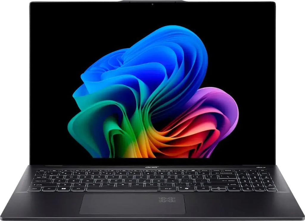 Acer 2025 Swift 16 AI Business Laptop - 16' 2880x1800 Touchscreen - Intel Ultra 7 256V - 16GB RAM 8TB SSD - Intel Arc Graphics - Thunderbolt 4 - HD Audio - 1440p QHD IR Camera - W11H - Ice Black