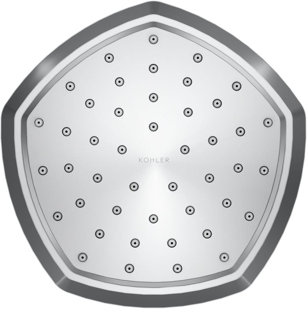 Kohler 27050-G-CP Occasion® Single-function showerhead, 1.75 gpm, Polished Chrome