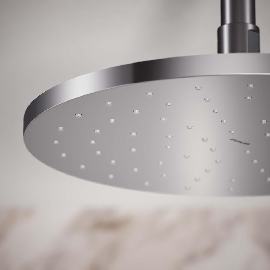 Kohler 13689-G-CP Contemporary Round 10' single-function rainhead, 1.75 gpm, Polished Chrome