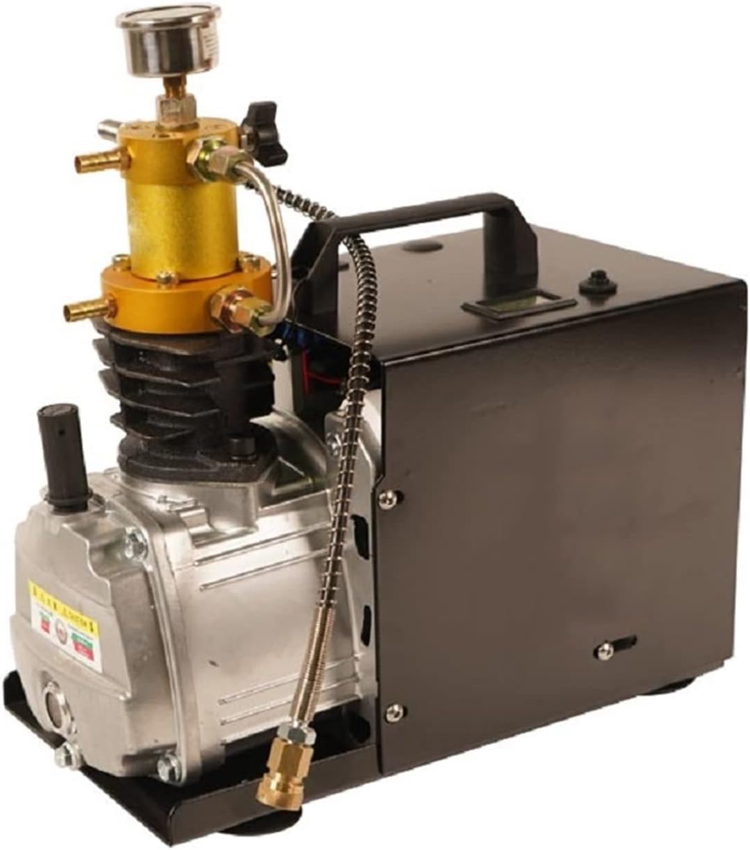 TXES031 300Bar 30Mpa 4500Psi PCP Air Compressor Electric High Pressure Air Pump Pneumatic Scuba Tank Inflator(110V)