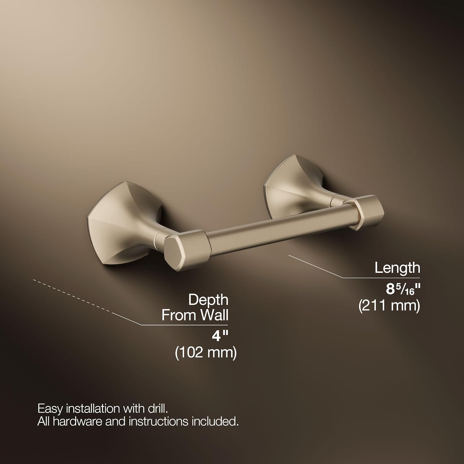 OCCASION™ PIVOTING TOILET TISSUE HOLDER