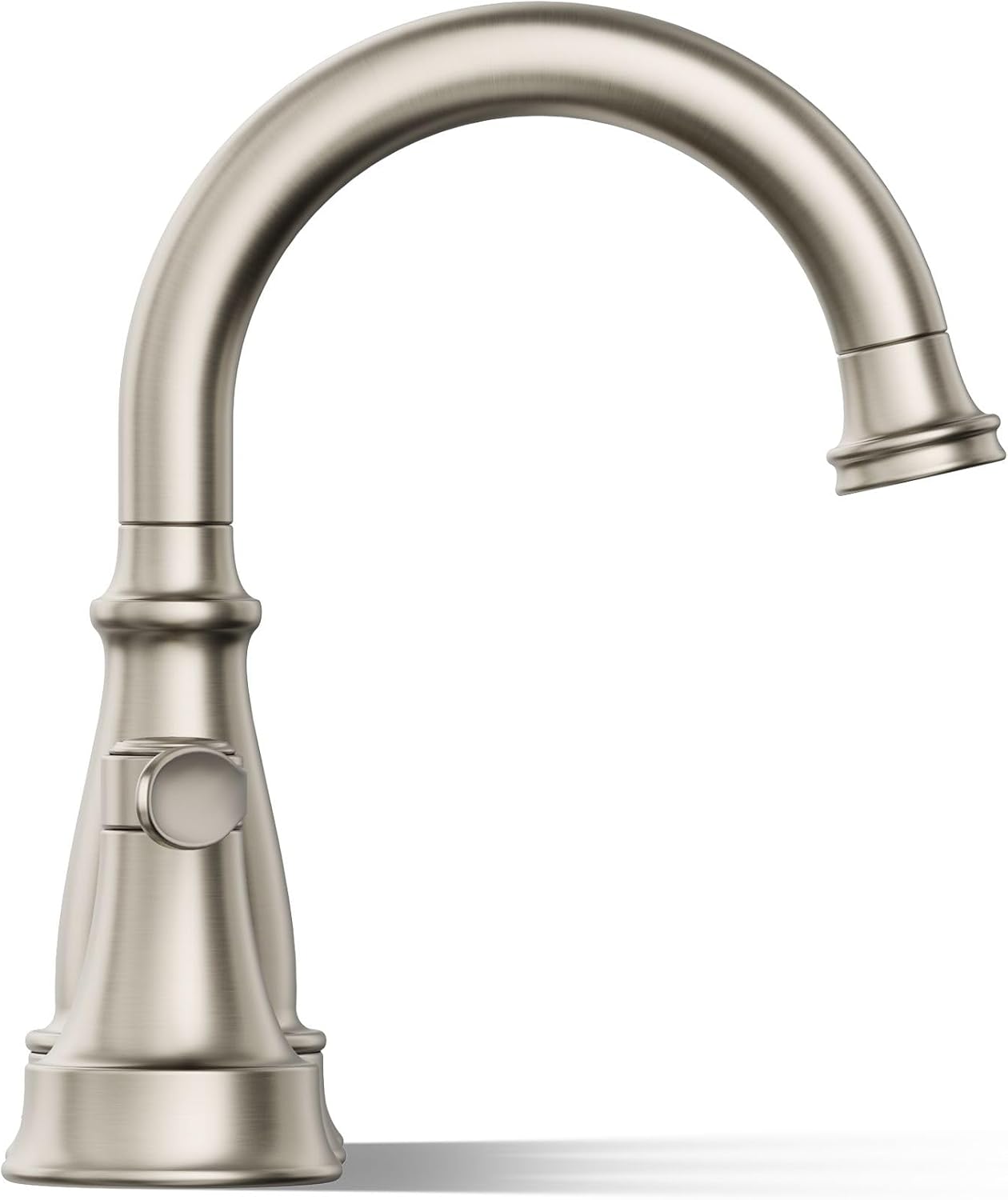 KOHLER K-27378-4-BN Bellera® Centerset Bathroom Sink Faucet, 1.2 GPM, Ceramic Disc Valves, Traditional Design, Vibrant Brushed Nickel