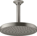 KOHLER 76464-G-BN Awaken 8 Inch Single-Function Rain SHOWERHEAD, 8' Fixed Round Rainfall SHOWERHEAD, 1.75 GPM, Vibrant Brushed Nickel