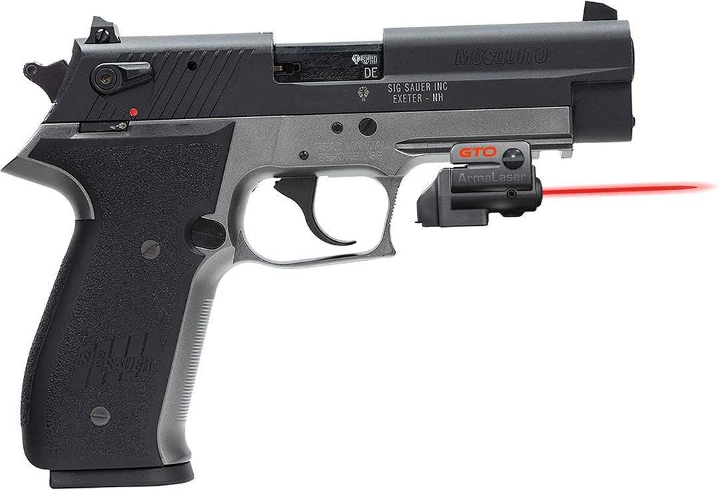 ArmaLaser GTO and FLX41 Red Laser Sight GripTouch SwitchDesigned to fit SIG Mosquito