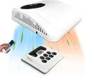 Treeligo 12V 10000BTU RV Rooftop Air Conditioner, Ultra-Quiet Heating & Cooling DC AC Kit Fit for Motorhome, Truck, Campers, Campervan & Caravan