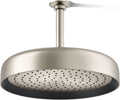 Kohler 26291-BN Statement® Round 12' single-function rainhead, 2.5 gpm, Vibrant Brushed Nickel