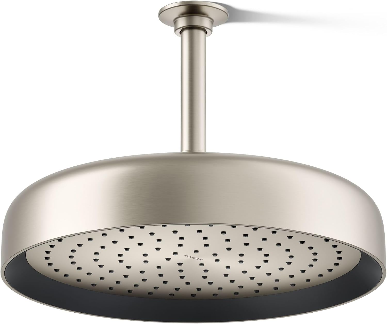 Kohler 26291-BN Statement® Round 12' single-function rainhead, 2.5 gpm, Vibrant Brushed Nickel
