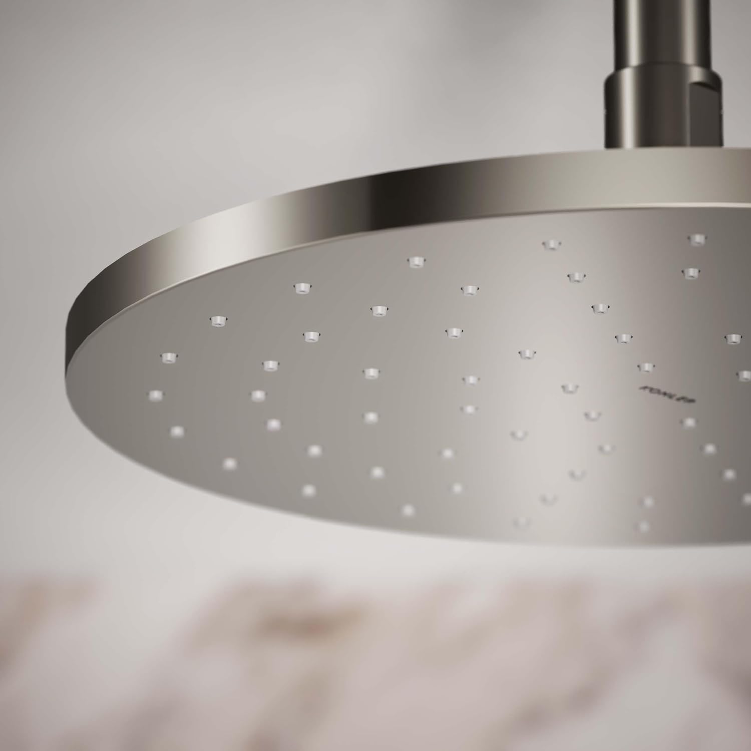 Kohler 13689-G-SN Contemporary Round 10' single-function rainhead, 1.75 gpm, Vibrant Polished Nickel