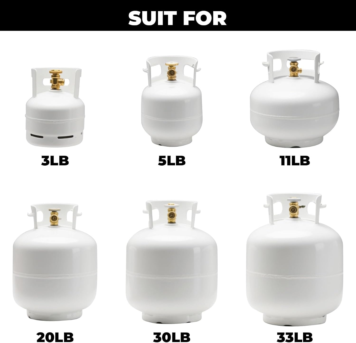 Sidasu Propane Tank Storage Cage for 8 Cylinders-31.5'x30'x67', Lockable Outdoor Storage Box with Split Doors, Heavy Duty Cylinder Storage Cabinet, Yellow Powder Coated,Fits 3,5,11,20,30,33lb Tanks