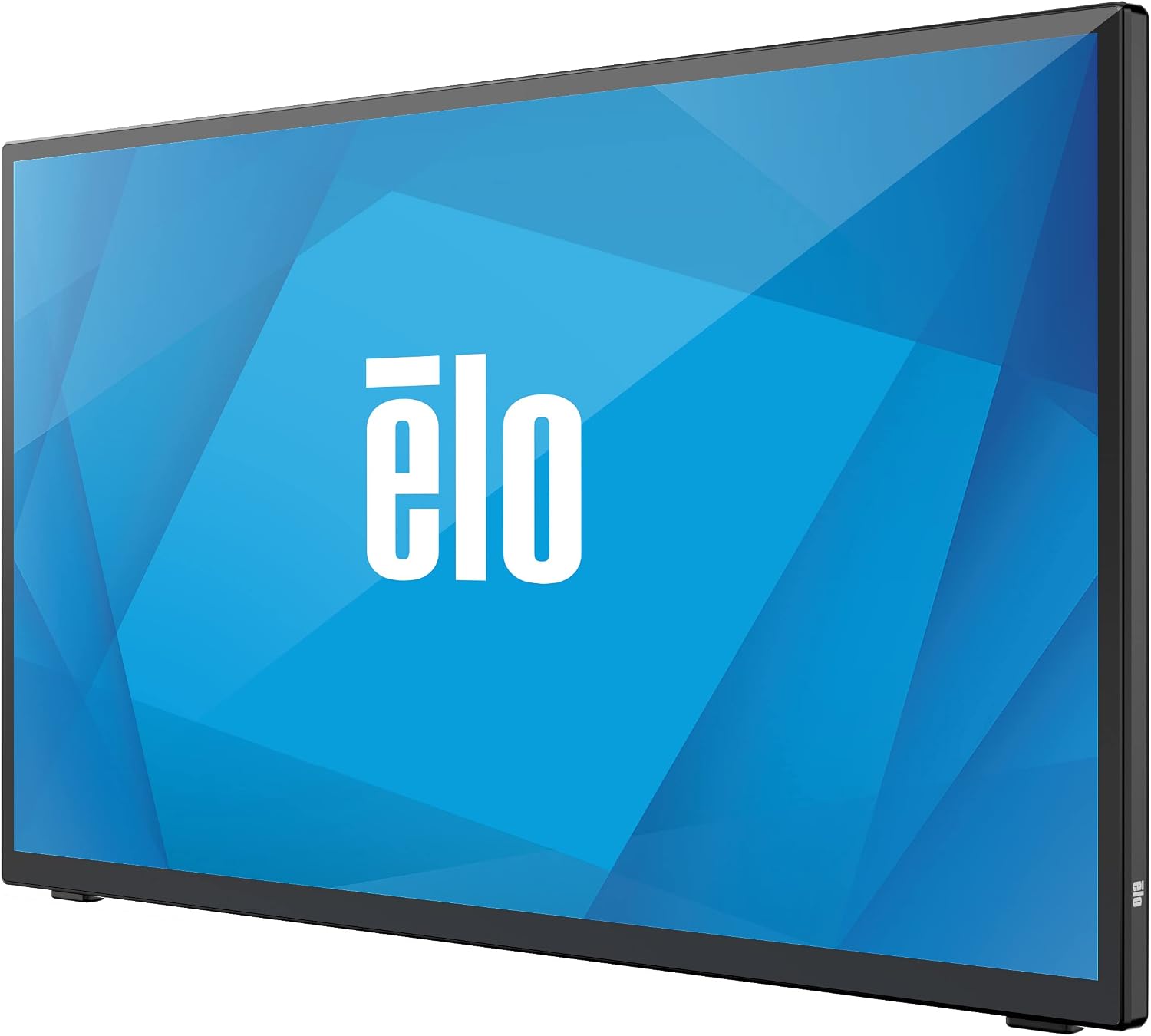 Elo 2470L - 24' Touchscreen Monitor with Anti-Glare Glass - 10 Touch, 1920 x 1080, Black