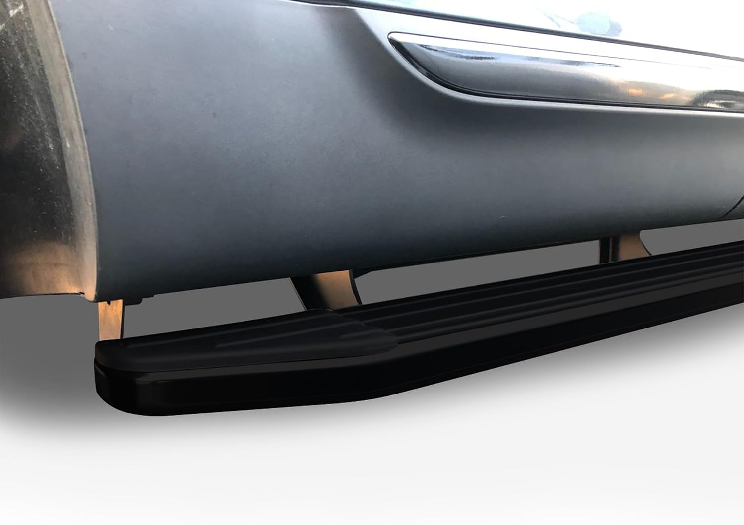 Black Horse PEERLESS Running Boards Black Compatible with 2015-2023 Jeep Renegade-PR-J268BK