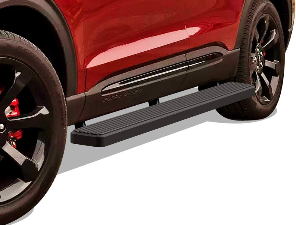 Tuxtreme Running Boards 6 inches Matte Black Compatible with Ford Explorer 2020-2026 Sport Utility 4-Door Stainless Steel (Nerf Bars Side Steps Side Bars)