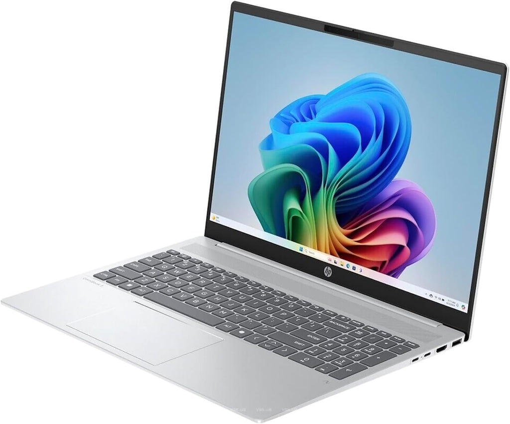 HP OmniBook 5 Next Gen AI Laptop 16.0' Touchscreen 2K IPS Display (Intel Ultra 5-225U, 16GB LPDDR5X, 1TB PCIe SSD, Backlit KB, Copilot+, Webcam, Win 11 Pro) w/Dockztorm USB Port Expander