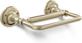Kohler K72573-AF Artifacts Single Bar Horizontal Tissue Holder Vibrant French Gold