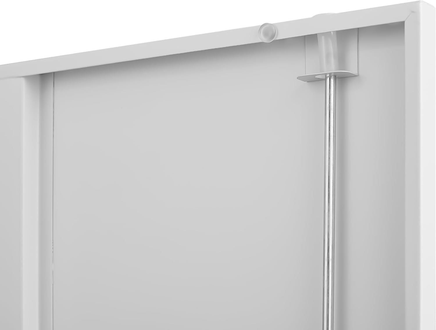 Metal Garage Storage Cabinet with Lock, 72' Tall Steel Storage Locker with 4 Adjustable Shelves, Heavy Duty Metal Cabinet for Garage, Office, Home, White