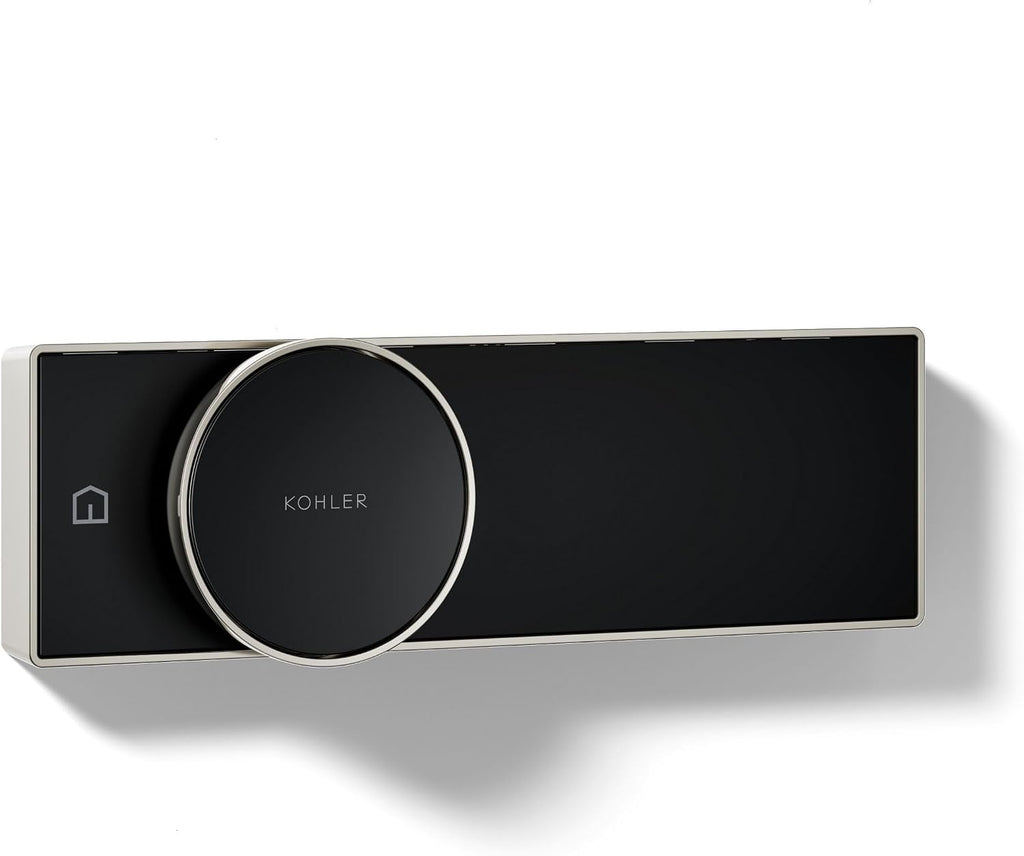 KOHLER Anthem + Digital Control Steamhead in Vibrant Polished Nickel, Large Dial for Easy Temperature + Flow Rate Adjustment, Features System Warm-Up + Pause Option, Includes Optional Flow Restrictor