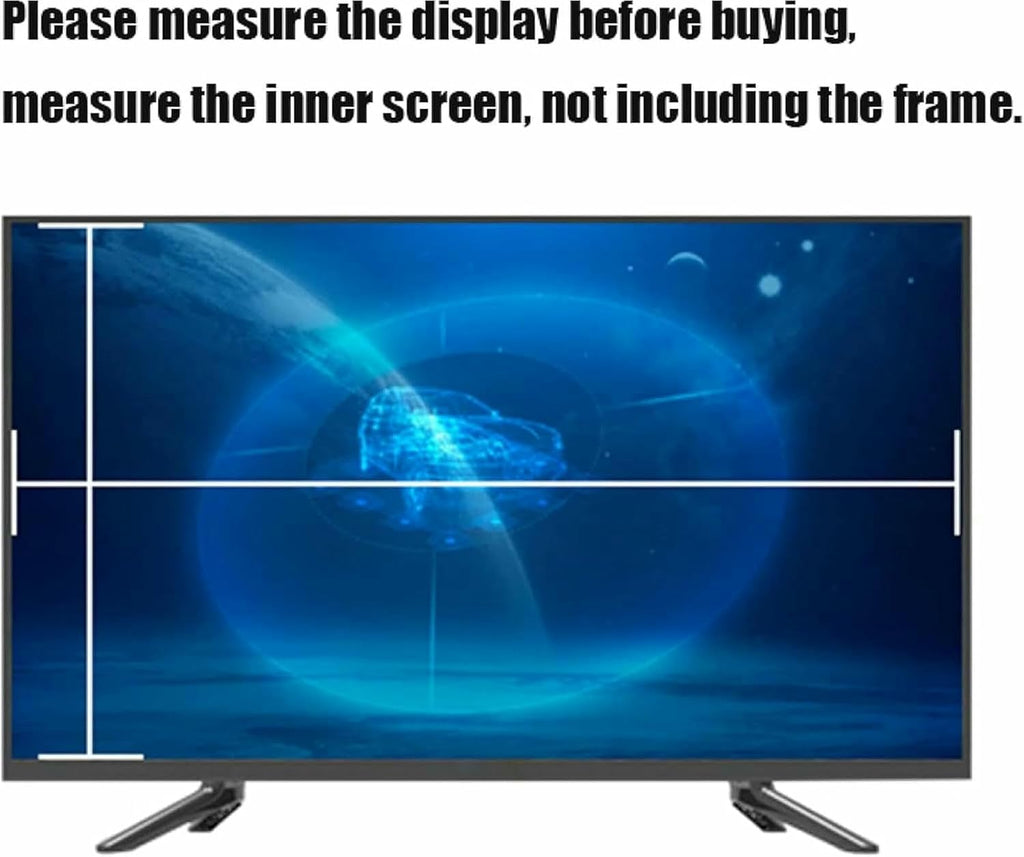 Matte Anti Glare TV Screen Protector Anti Blue Light/Ultra-Clear Screen Filter Relieve Eye Fatigue fits LCD/TV and PC/Mac Monitors/A / 32 Inches 698x392 mm,A-55 Inches 12,A-32 Inches 698x392 mm