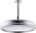 Kohler 13693-G-CP 10' rainhead with Katalyst air-induction technology, 1.75 gpm