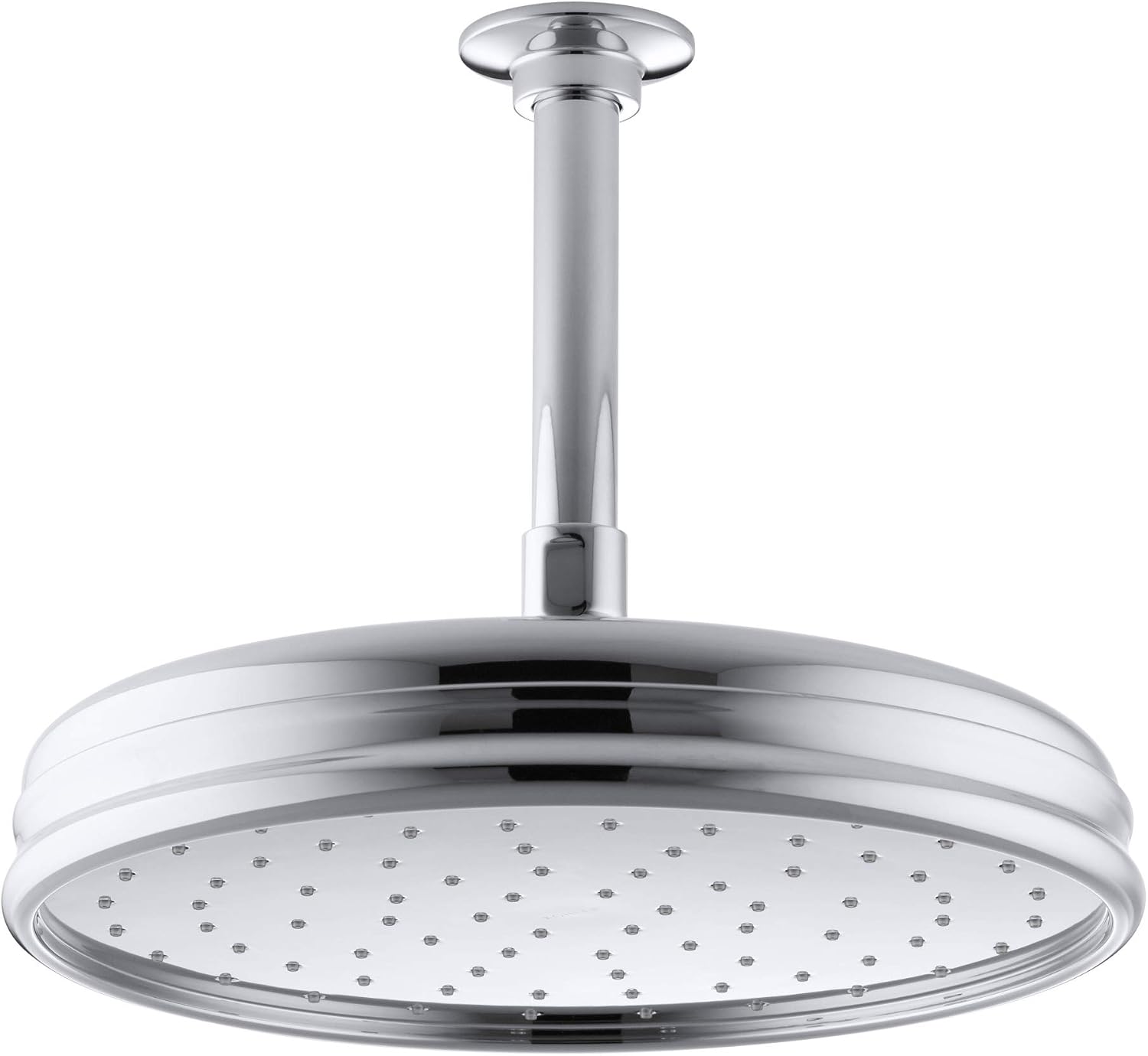 Kohler 13693-G-CP 10' rainhead with Katalyst air-induction technology, 1.75 gpm