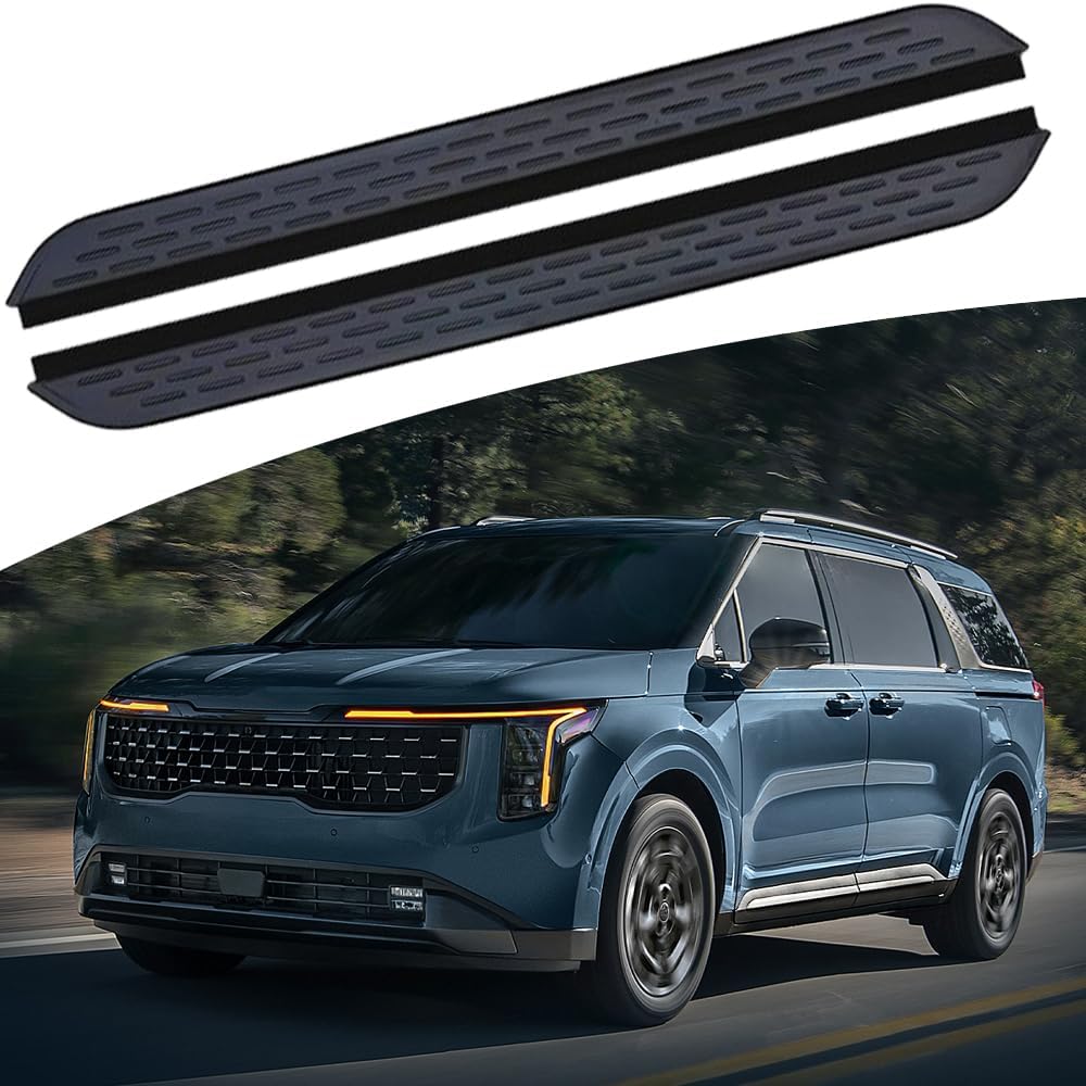 Running Boards Fits for KIA Carnival 2026 Aluminum Side Steps Nerf Bars Pedals, Black40