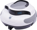 75-Minute Runtime Cordless Robotic Pool Cleaner, Automatic Pool Vacuum Pool Cleaner Robot with 5000MAh Lithium Battery and Dual Brushless Motor System for Flat Bottom 12.75 x 12.6 x 6.7 Inch