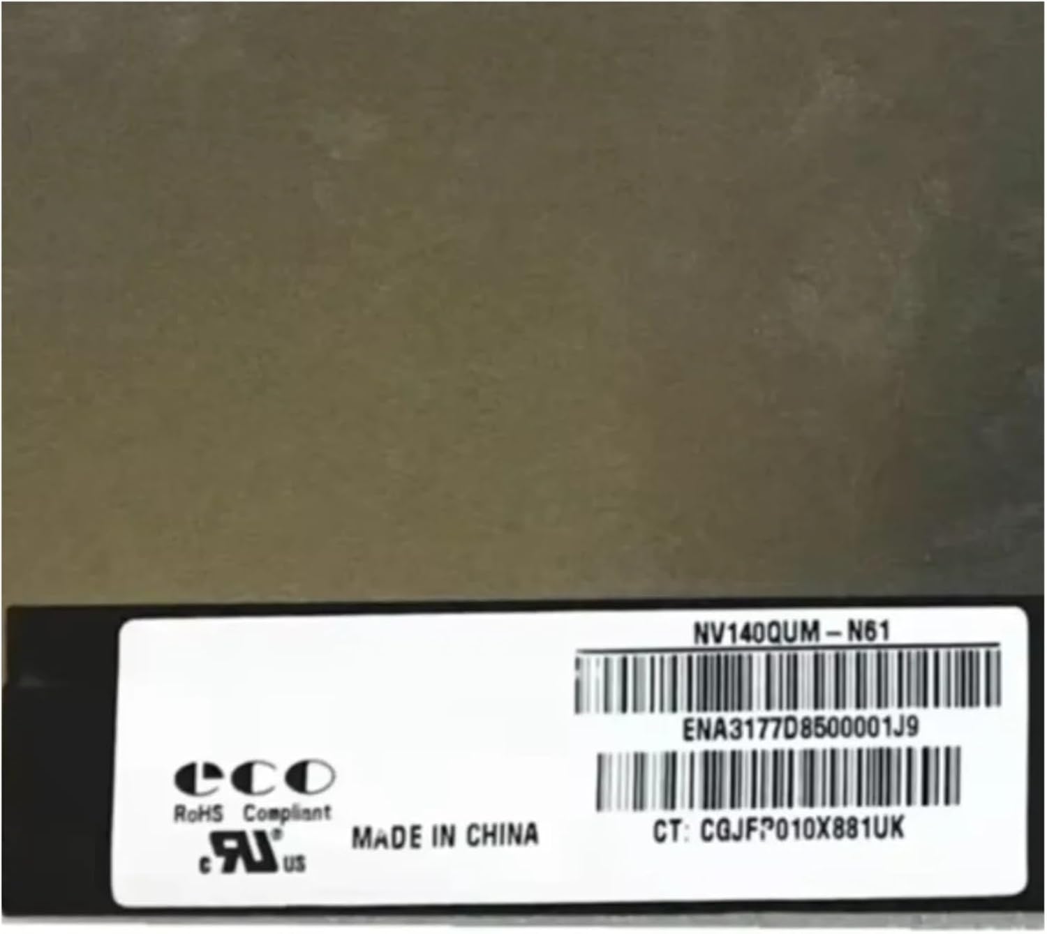 NV140QUM-N61 V3.0 for 14.0' Inch LCD Screen Laptop UHD 3840 X 2160 4K EDP 40 Pins Matrix Display Panel Non-Touch