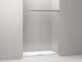 Kohler K-707206-D3-BNK Revel Sliding Shower Door w/Frosted Glass Brushed Nickel