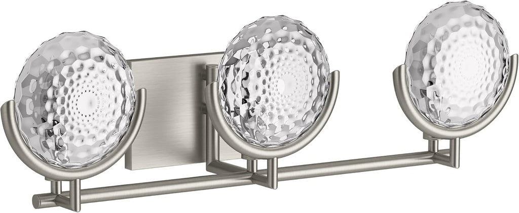 Kohler Arendela 3-Light Sconce - Brushed Nickel