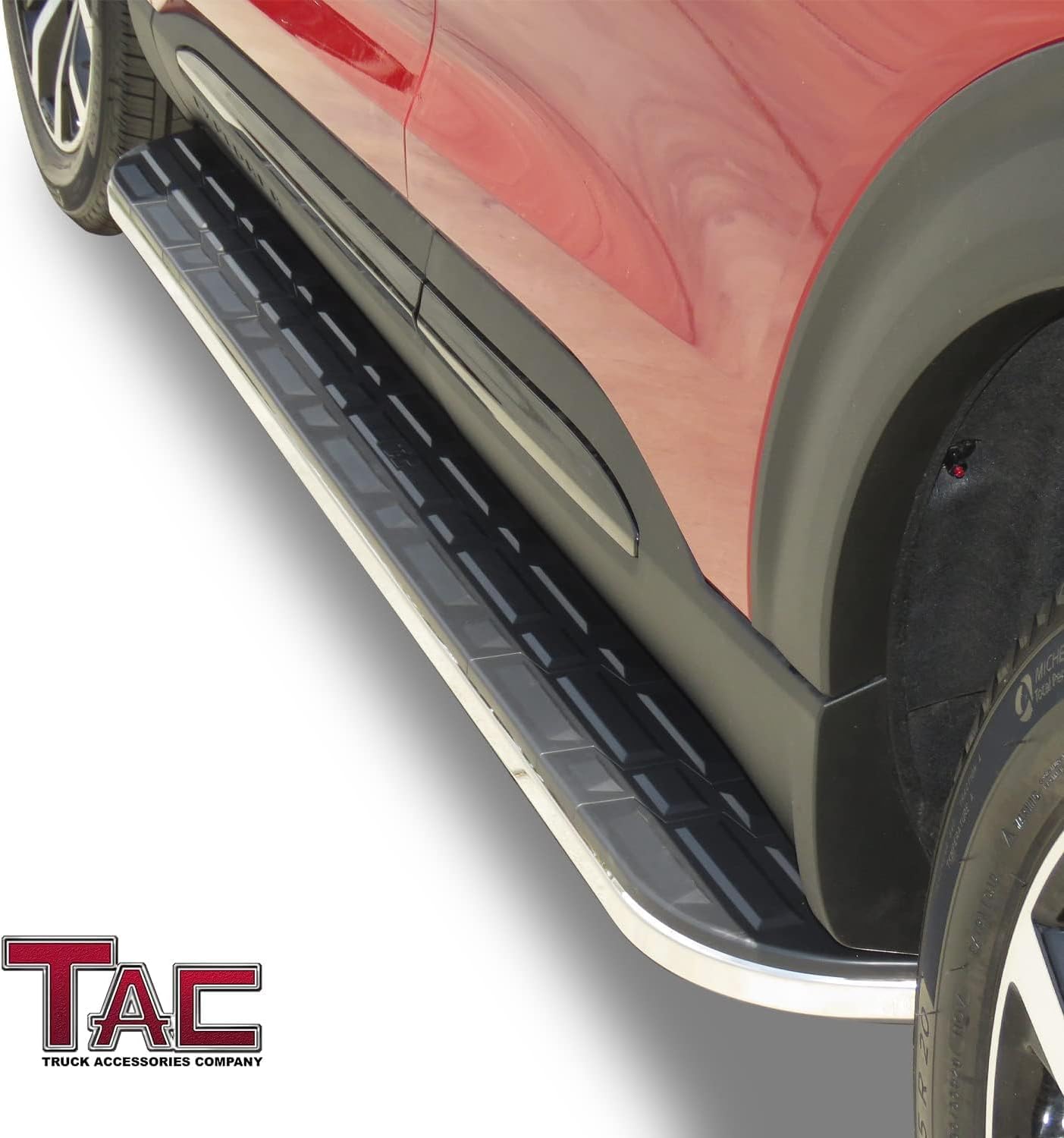 TAC Black Cobra Running Boards Side Steps Fit 2020-2026 Ford Explorer SUV Nerf Bars Step Rails Aluminum City Exterior Off-Road Accessories (2pcs Running Boards)