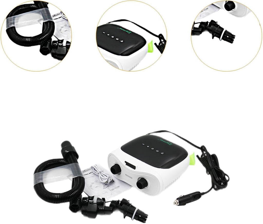 Portable Electric Air Pump Small Multiuse for Tents Paddle Board Air Beds