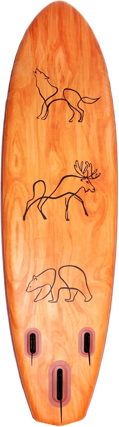 The Woodlander Board - Float-Eh Premium Inflatable 10'6 All-Around Paddle Board