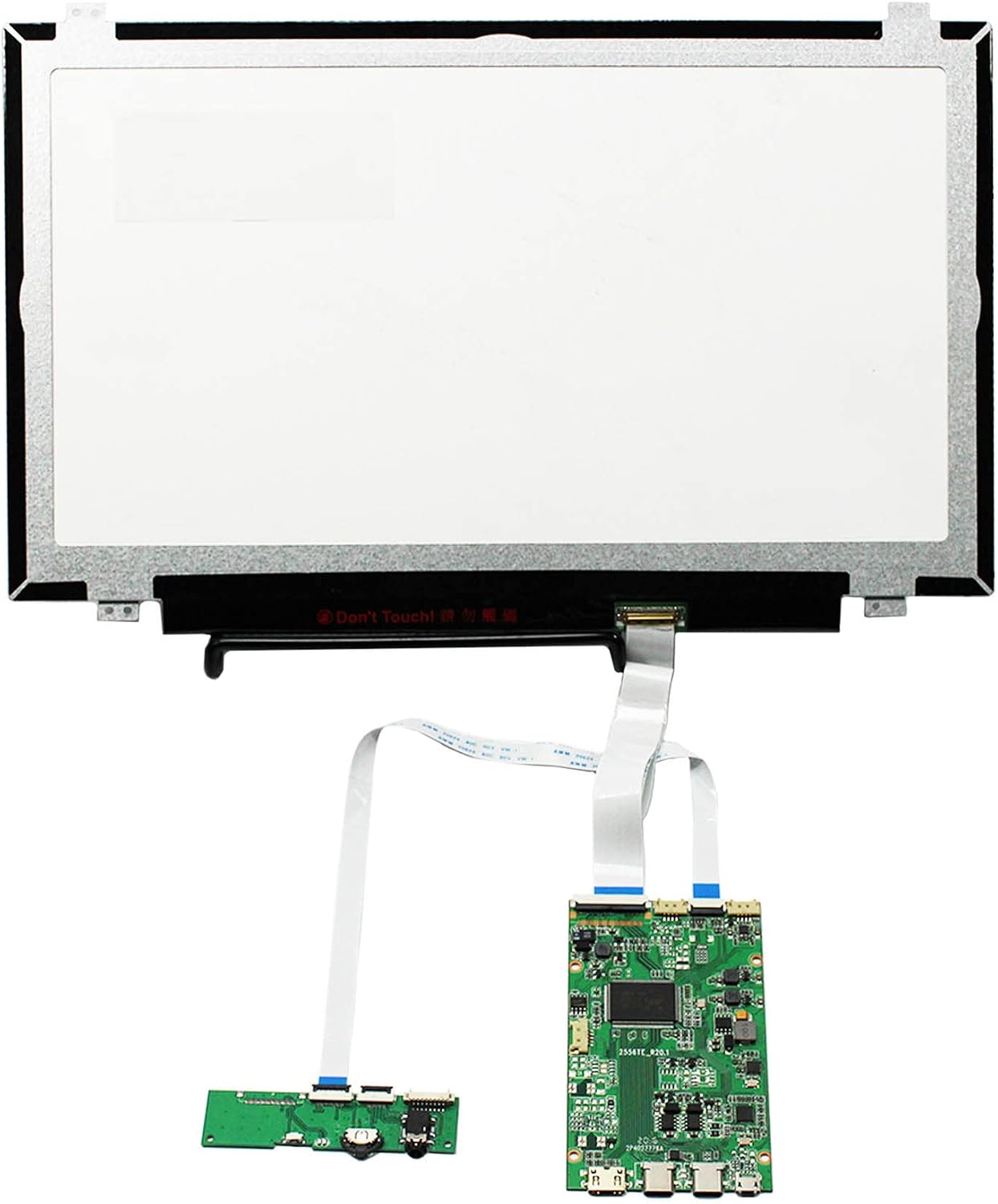 VSDISPLAY 14' 14 Inch 1920X1080 IPS LCD Screen with USB C LCD Controller Board VS-RTD2556HC-V2