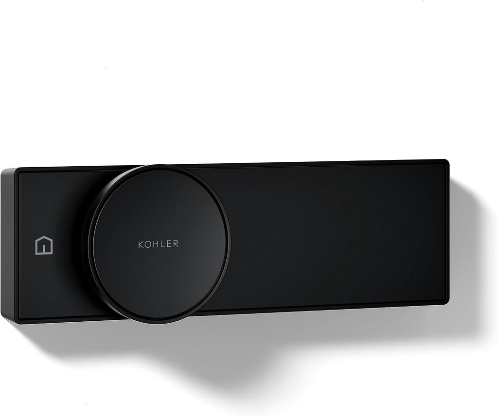 KOHLER Anthem + Digital Control Steamhead in Matte Black, Large Dial for Easy Temperature and Flow Rate Adjustment, Features System Warm-Up and Pause Option, Includes Optional Flow Restrictor