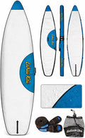 12' and 14' Lahui Kai Stand Up Paddle Board SUP Touring Race Bag, Cover, Carrying Case, Storage – Extra Thick Padding, Shoulder Strap, Handle, Coffin Style Bag