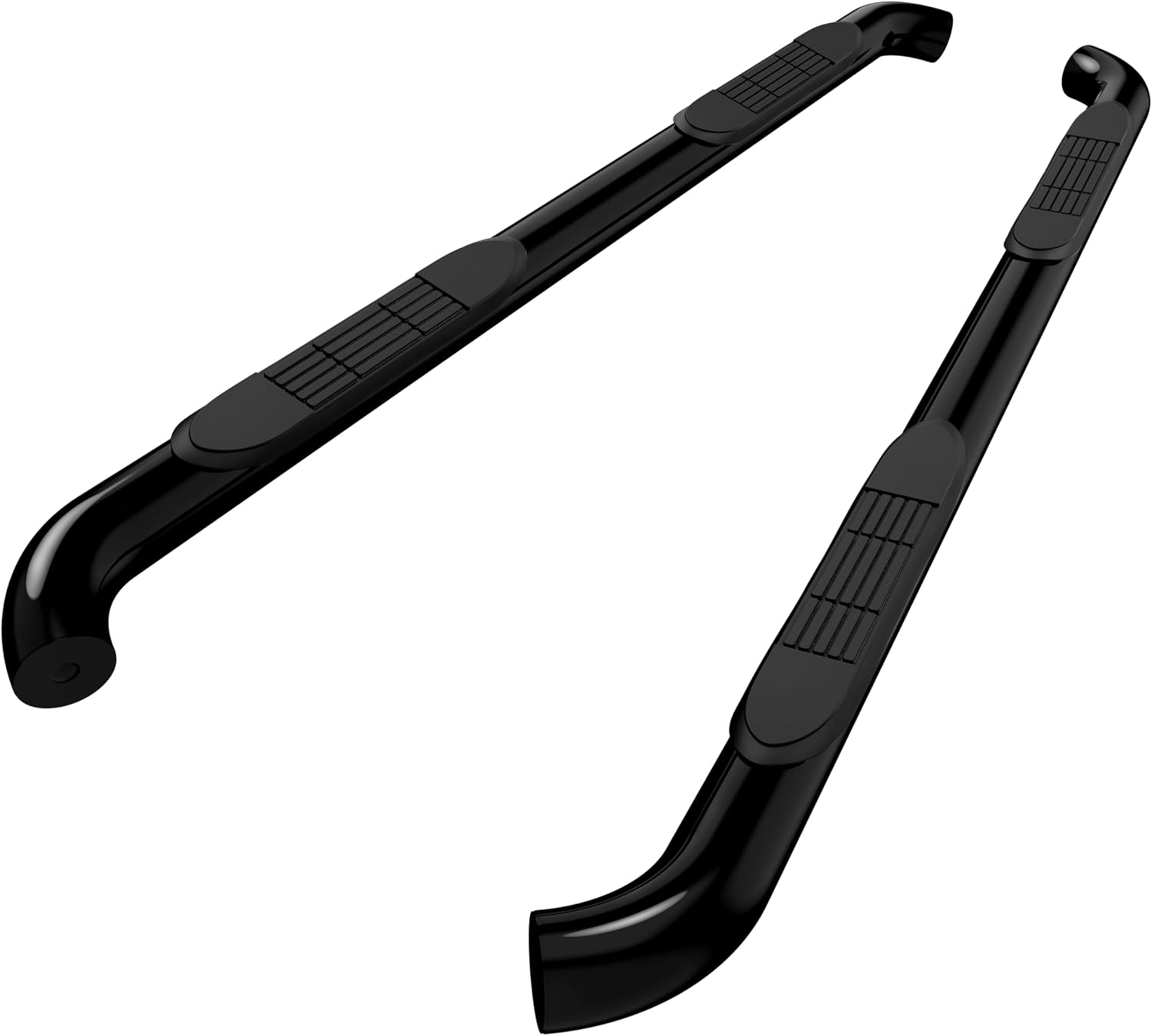 TAC 3' Side Steps Fit 2007-2021 Toyota Tundra Double Cab Truck Pickup Black Side Bars Nerf Bars Step Rails Running Boards Rock Panel Off Road Exterior Accessories (2 PCS Running Boards)