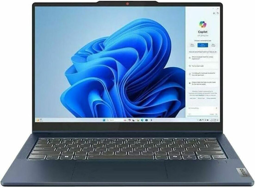 Lenovo IdeaPad 5 2-in-1 2024 Laptop 14' WUXGA IPS Touchscreen 6-Core AMD Ryzen 5 8645HS 16GB LPDDR5 512GB SSD Radeon 760M Graphics Wi-Fi 6 Backlit Keyboard Fingerprint Win11 Pro w/ONT 32GB USB