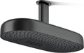 Kohler 26297-BL Statement® Oblong 18' two-function rainhead, 2.5 gpm, Matte Black