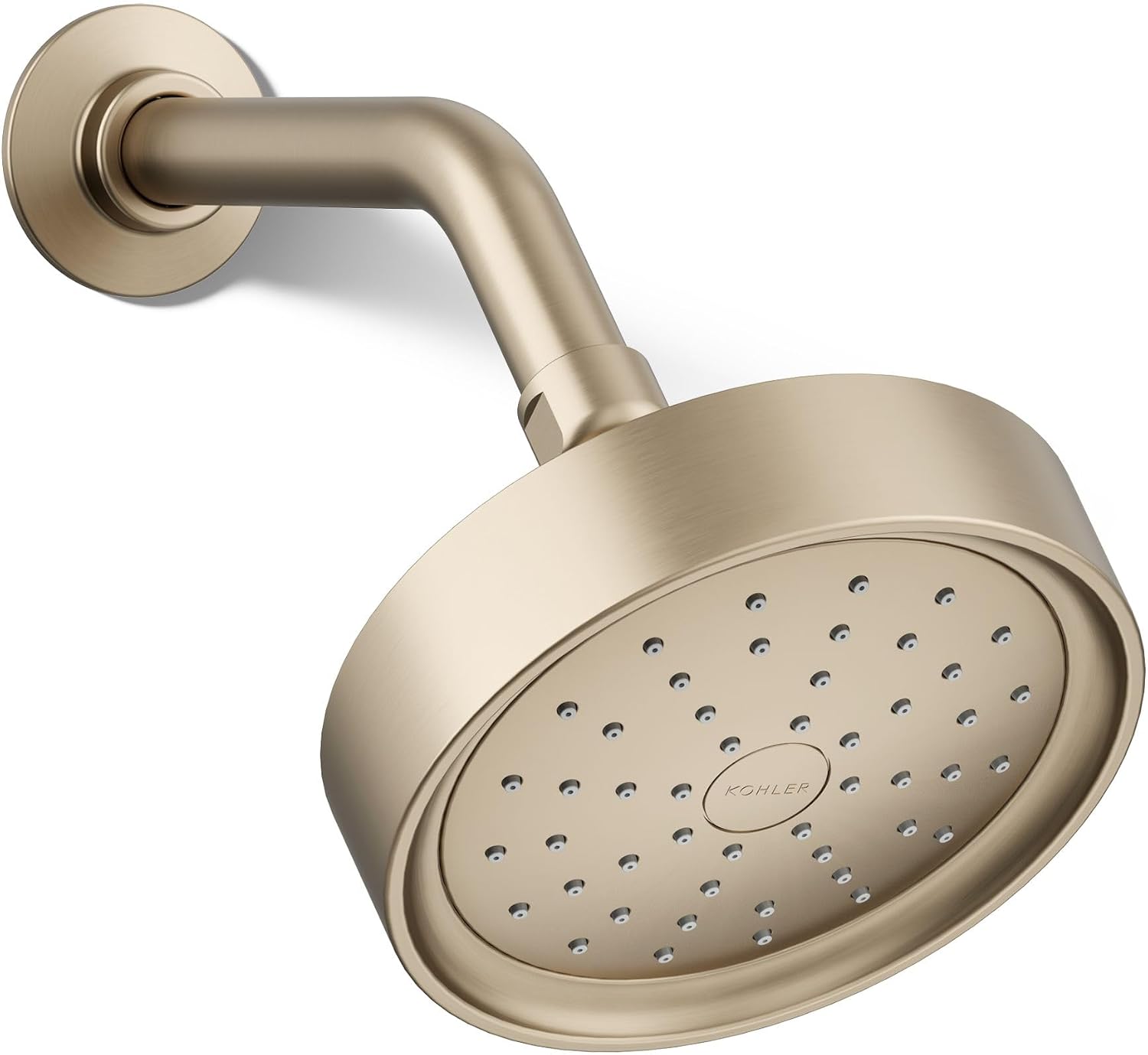 Kohler 939-G-BV Purist® Single-function showerhead, 1.75 gpm, Vibrant Brushed Bronze
