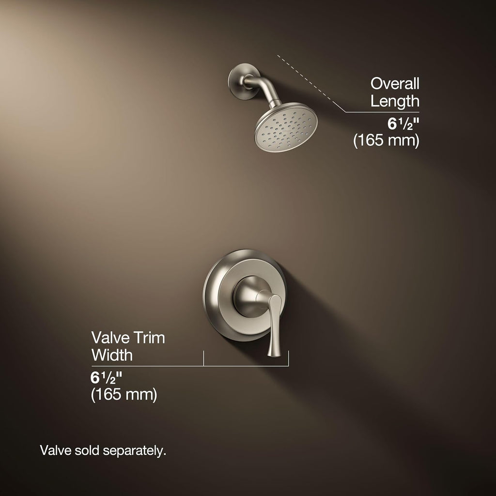 Kohler TS35938-4Y-BN Buckley™ Rite-Temp® shower trim kit, 2.5 gpm, Vibrant Brushed Nickel