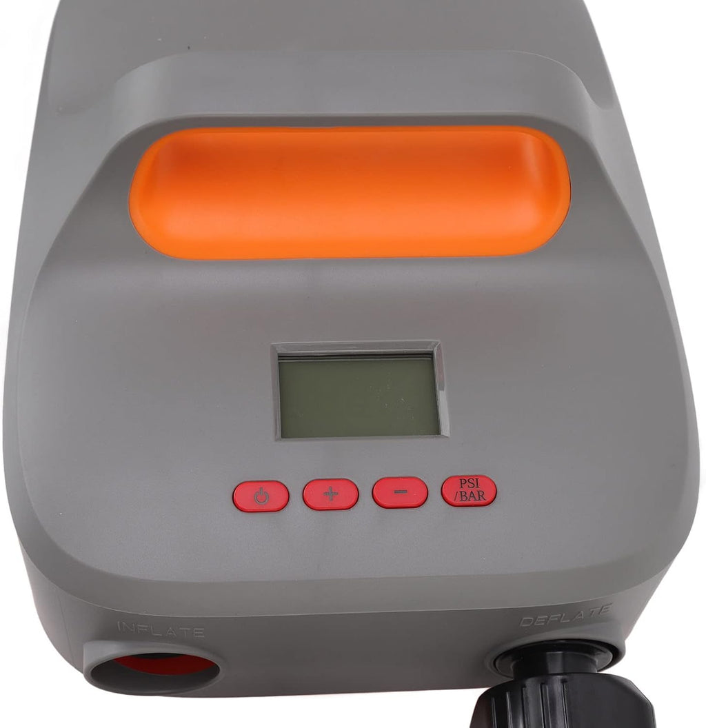 High Pressure Air Pump Electric Portable 20PSI Fast Inflation Deflation for Paddle Boards Inflatable Tents Rubber Boats ABS Material 24x18x14cm