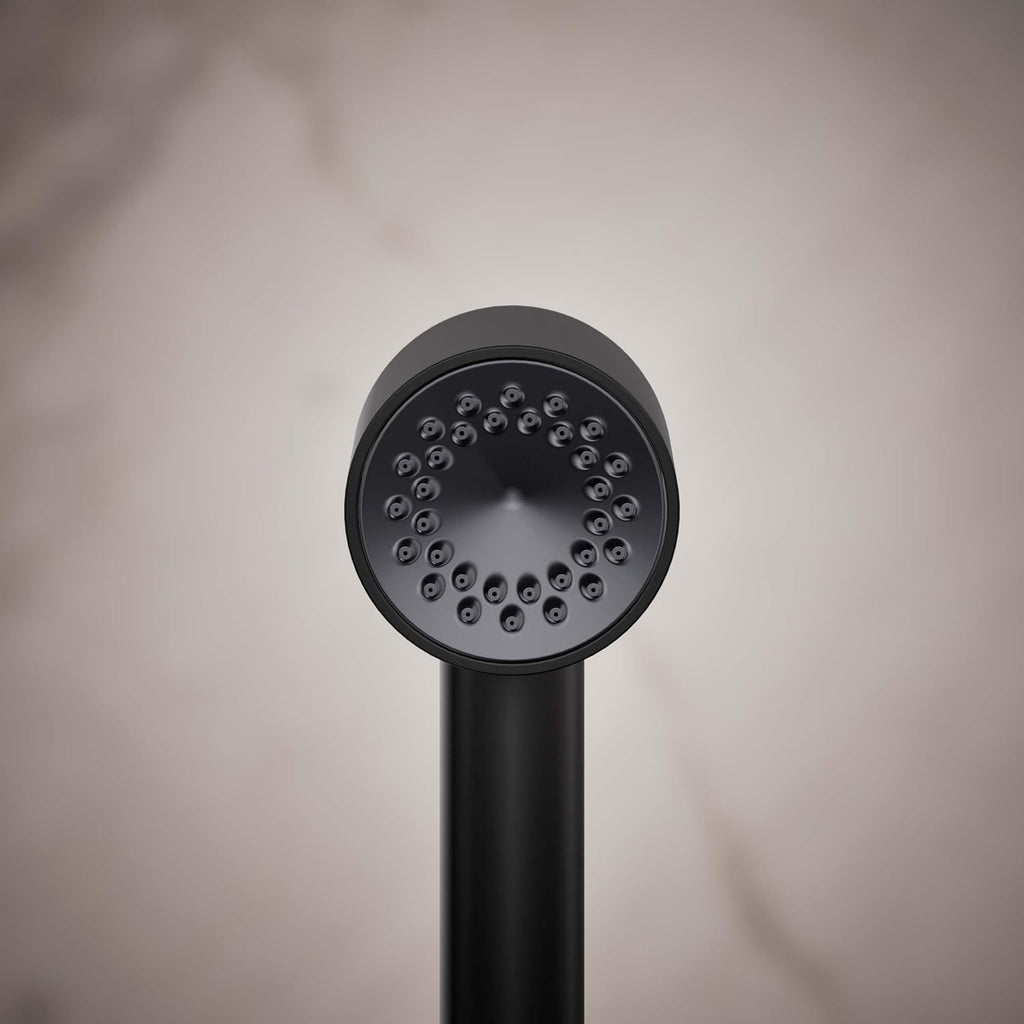 KOHLER 26286-BL Statement Single-Function HAND SHOWER, Maximum Spray Performance with an Easy-to-clean Surface, Matte Black, 2.5 GPM