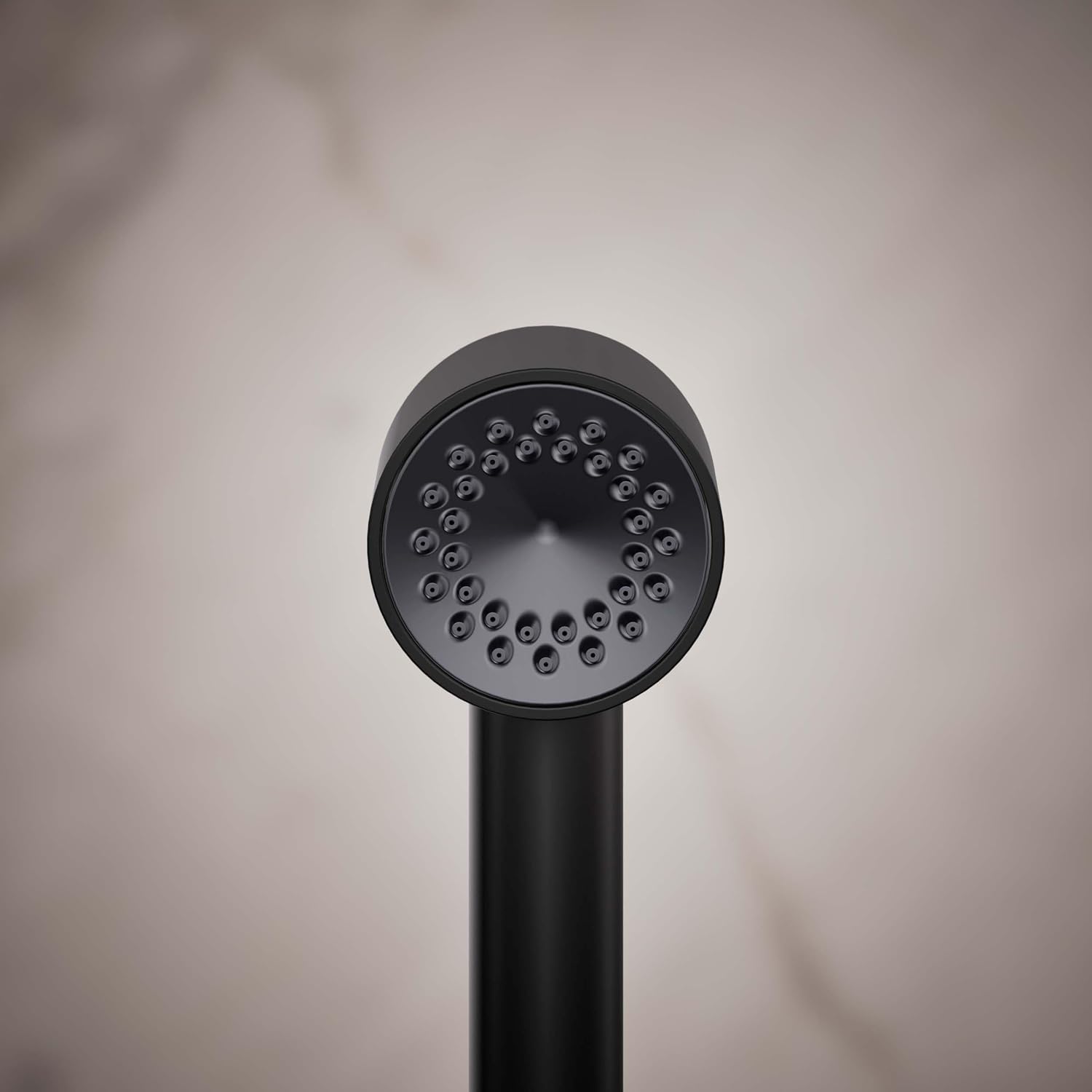 KOHLER 26286-BL Statement Single-Function HAND SHOWER, Maximum Spray Performance with an Easy-to-clean Surface, Matte Black, 2.5 GPM