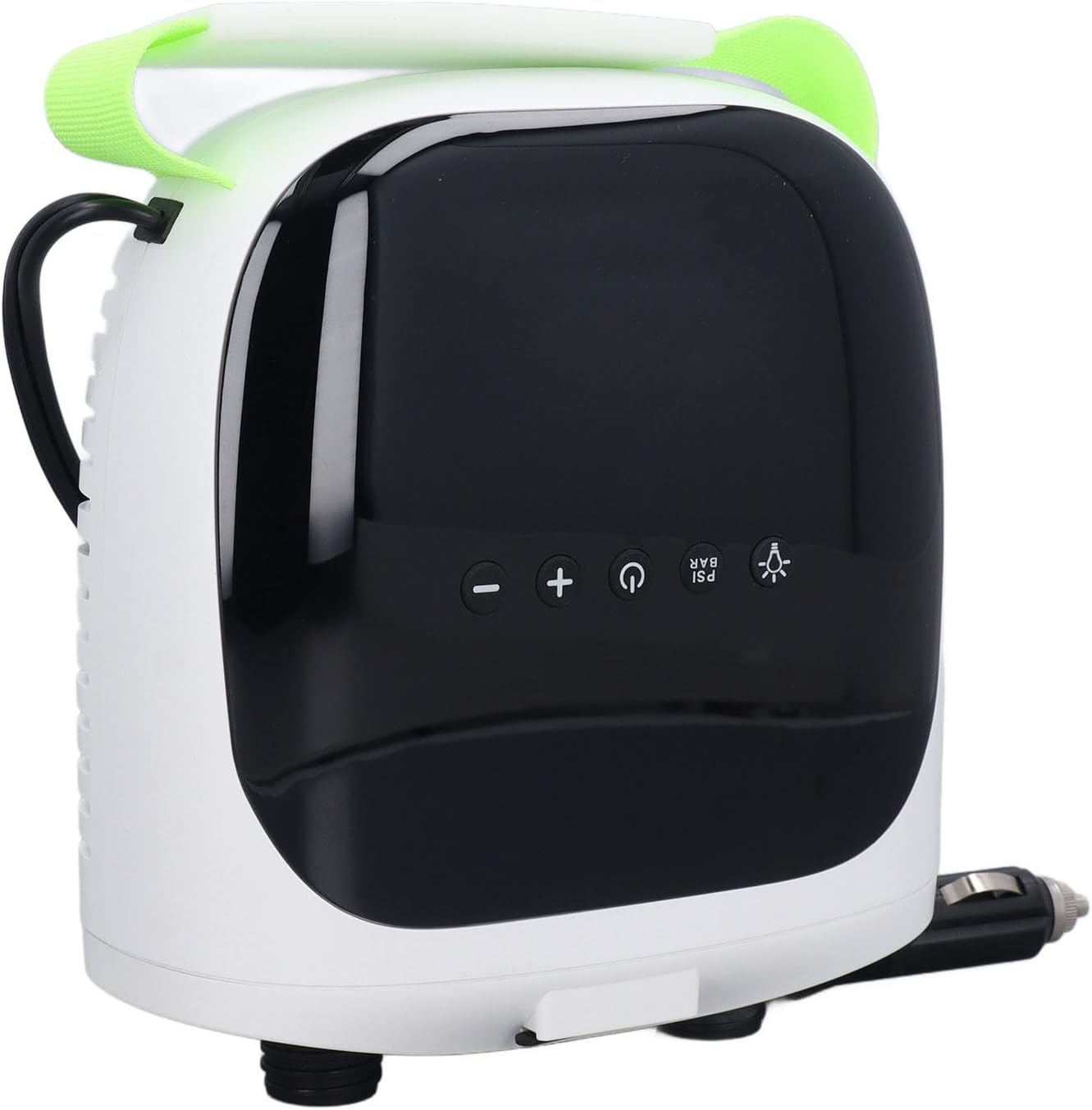 Rechargeable Paddle Board Pump Electric Air Pump Smart Pressure System Segmented Inflation for Inflatable Tent Boat Kayak ABS Material 4000mAh Battery